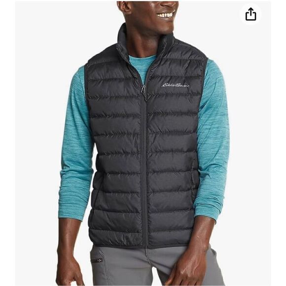 Eddie Bauer Men's Cirruslite Down Vest - Picture 1 of 6